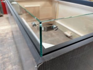 模型用　展示台　ガラス